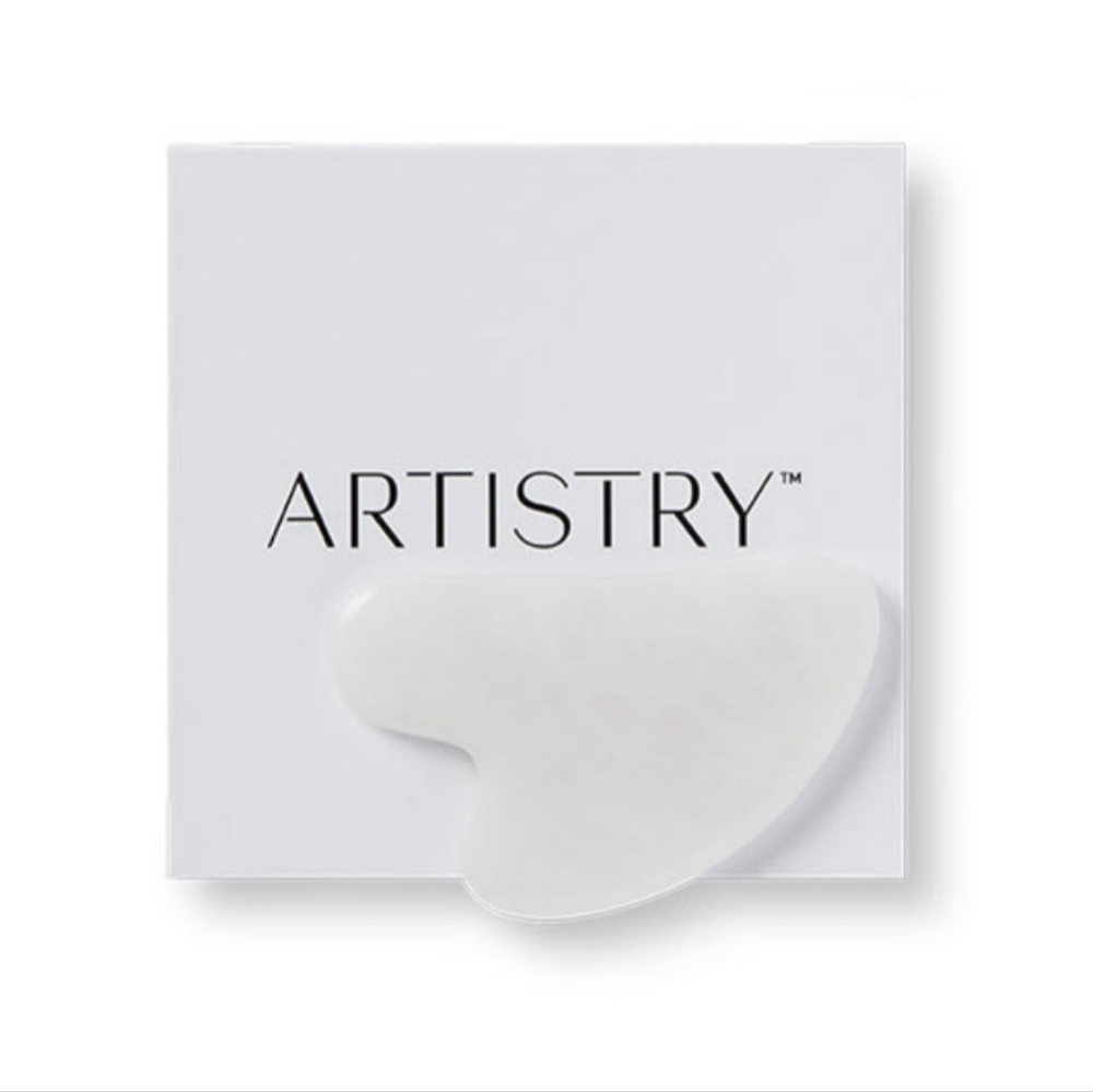 Artistry Natural Quartzite Gua Sha ~White **NEW